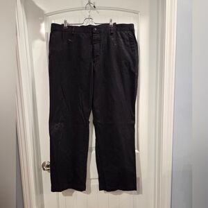 Croft & Barrow Men's Black Chinos